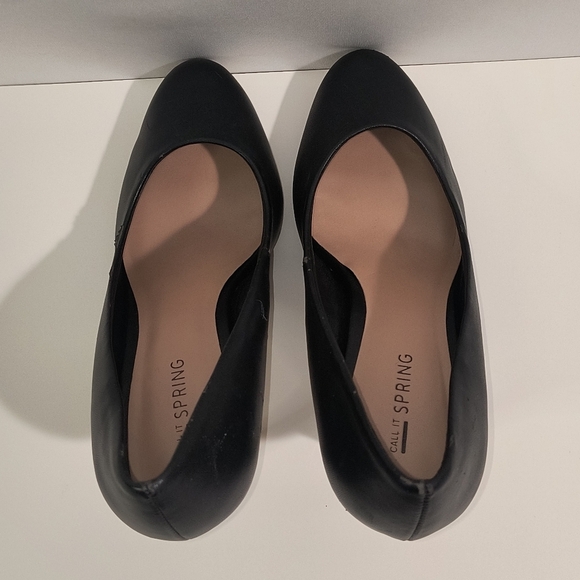 Call It Spring Women's 7.5 Black Heels - Picture 3 of 8